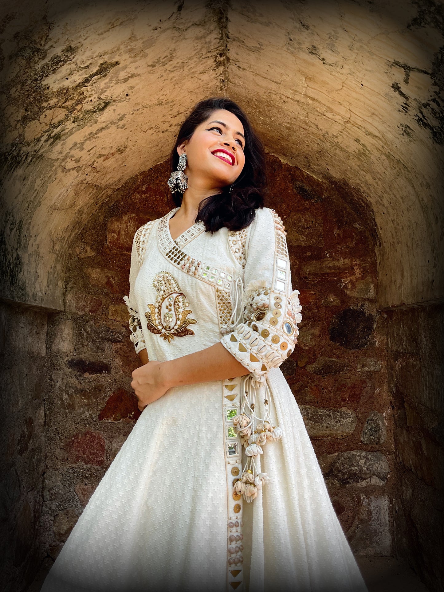 Shahaanaa- Angarakha Anarkali gown