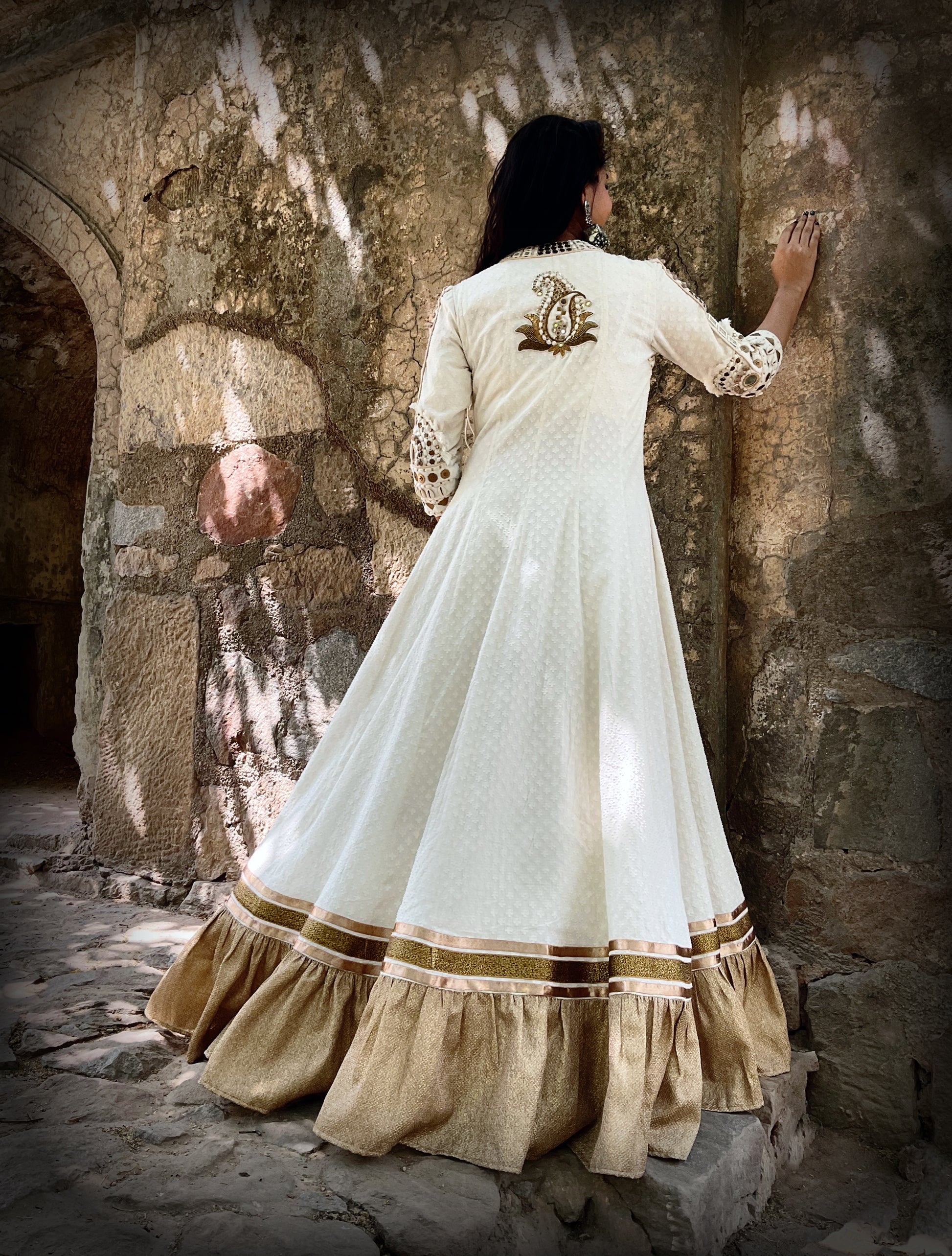 Shahaanaa- Angarakha Anarkali gown b