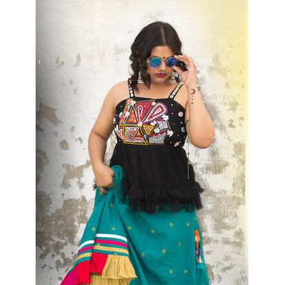 Abstract Kutchi Tank Top