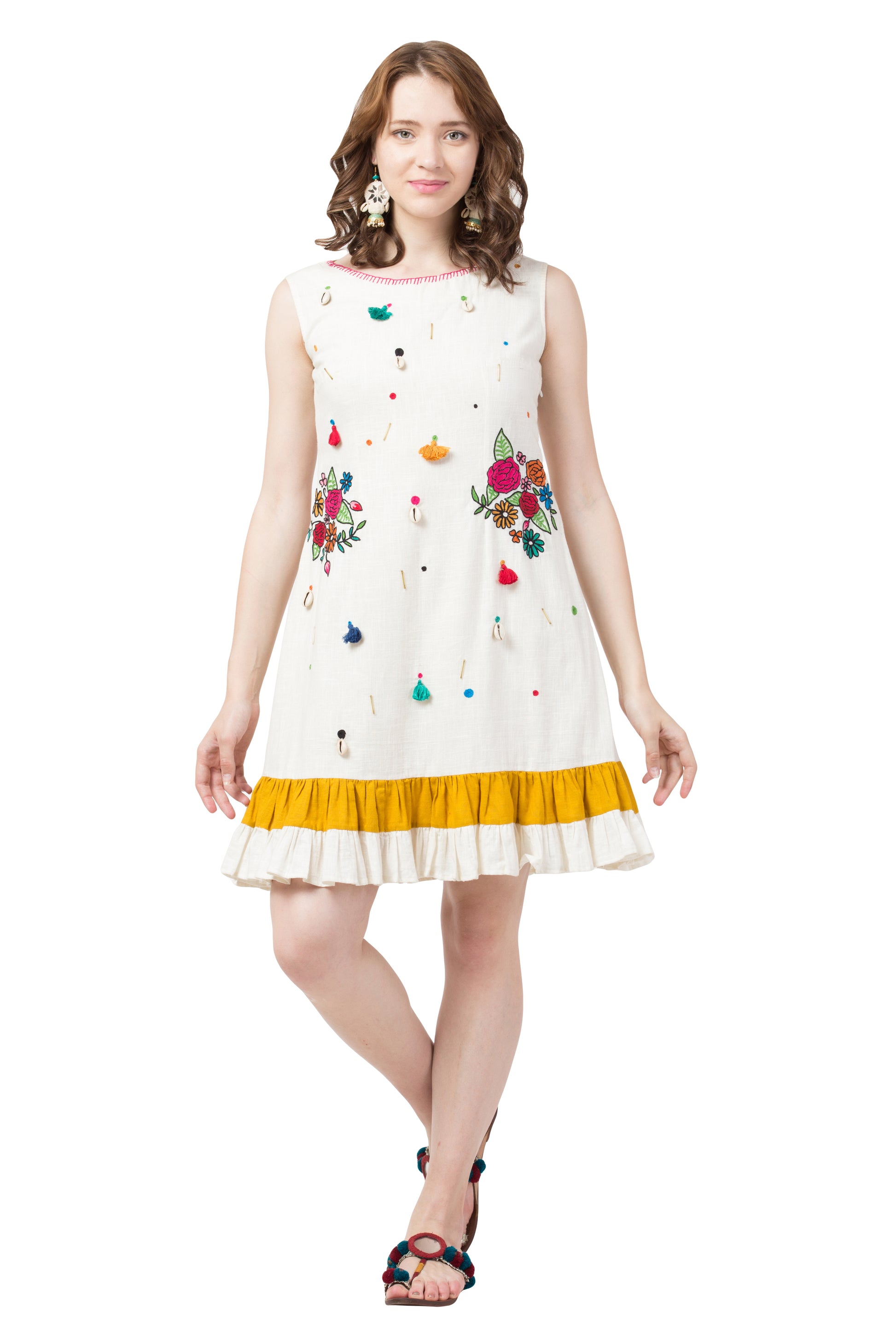 Bunch of flowers dress