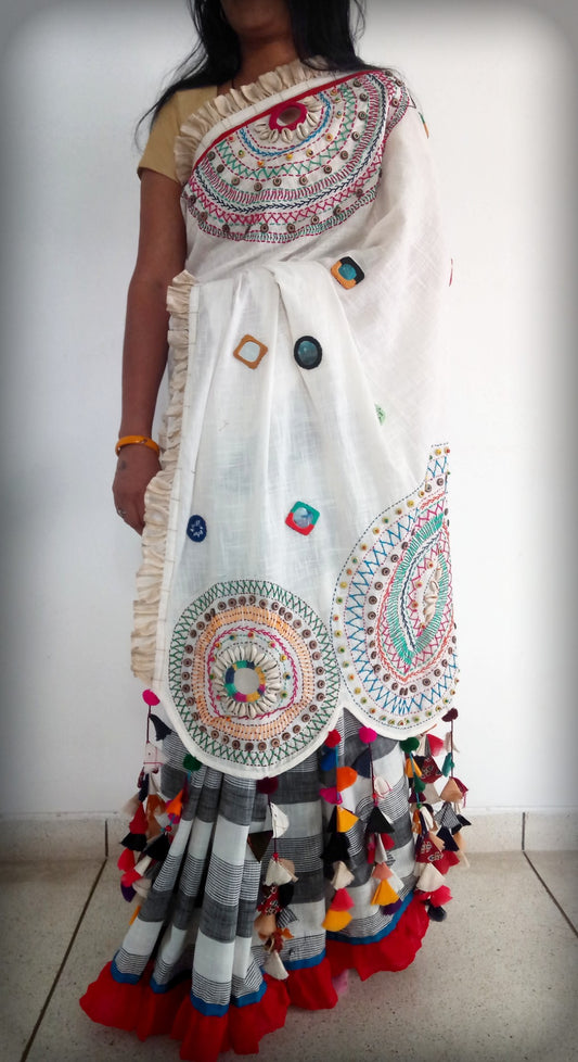 Mandala Saree