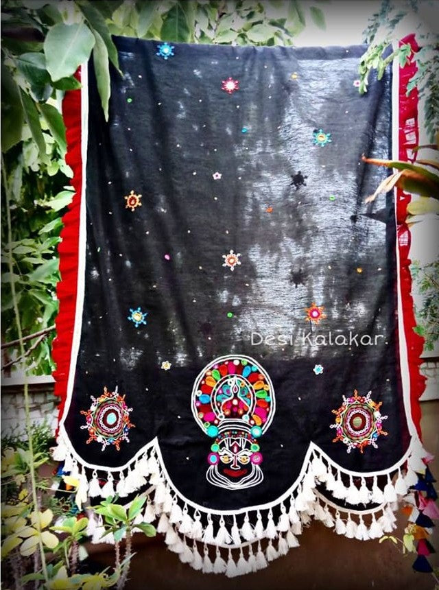 Kathakali Dupatta