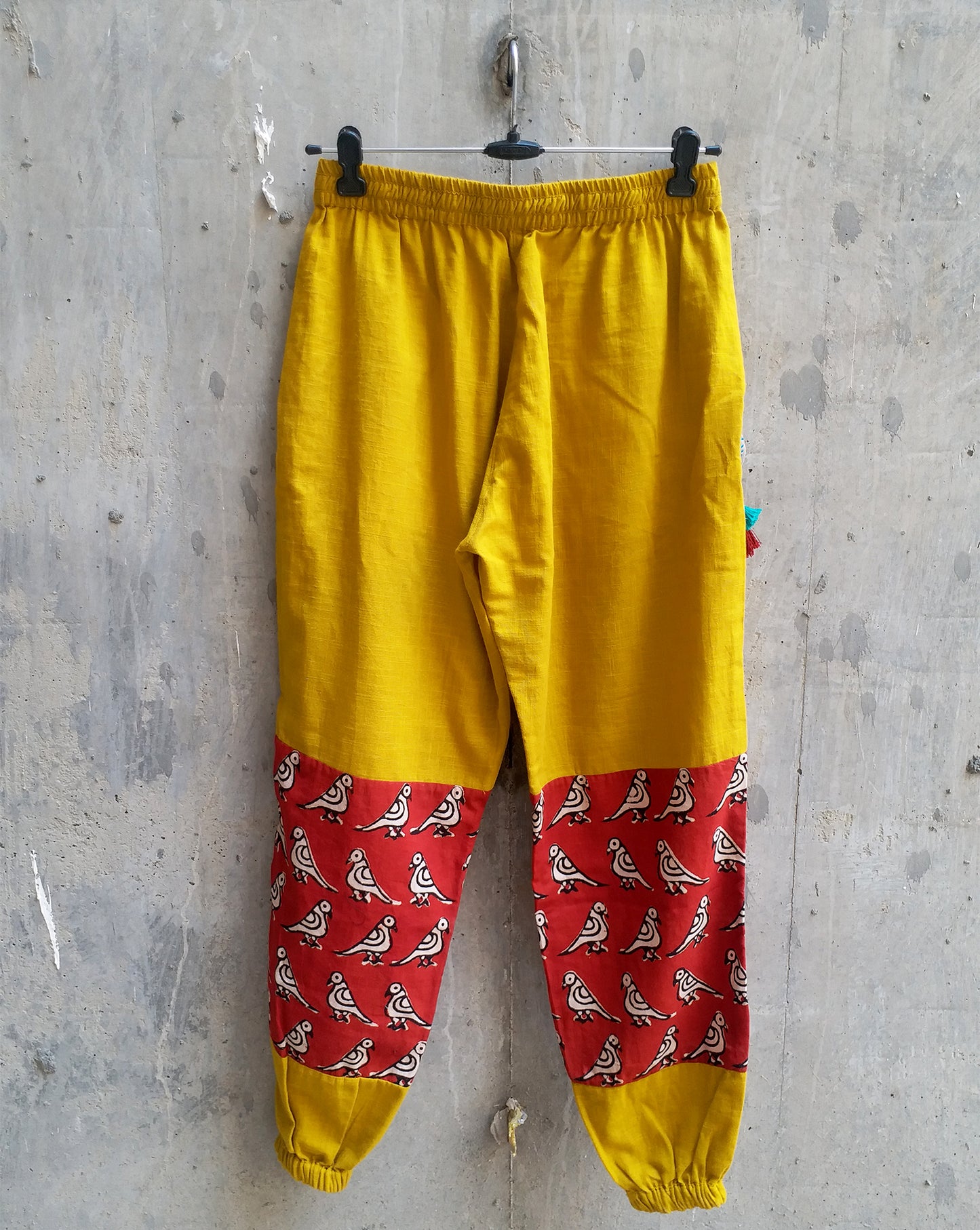 Yellow Pull-Up Pants